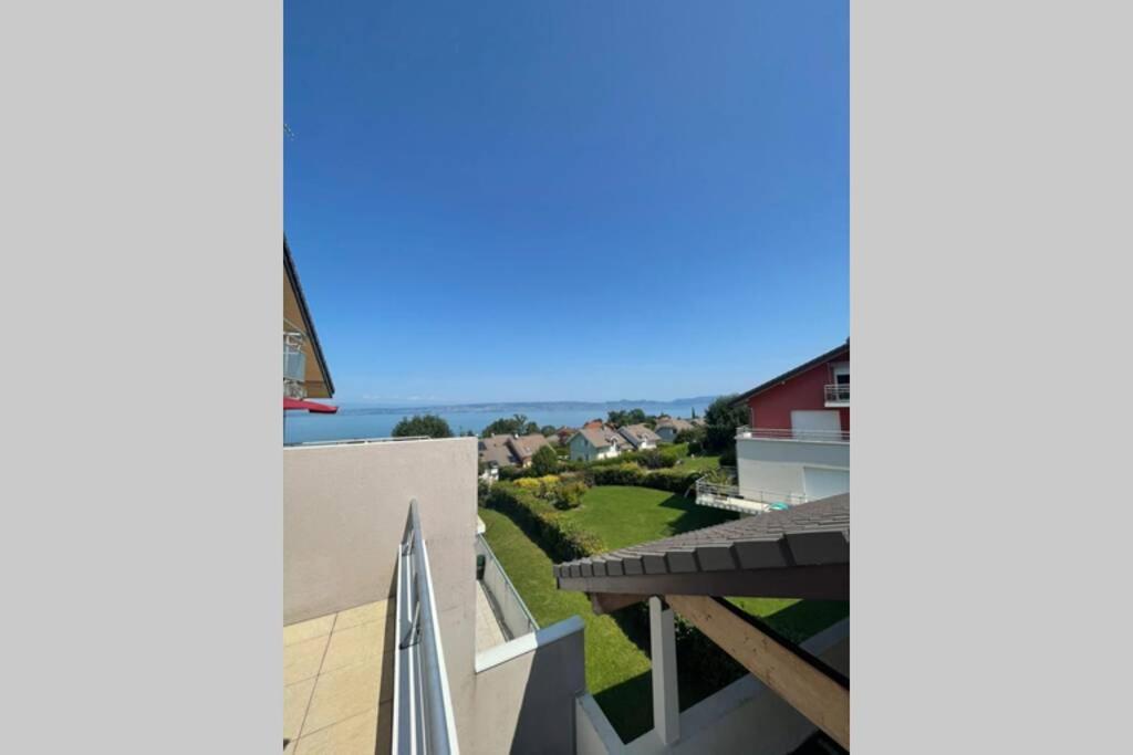 Superbe Appartement Au Calme Avec Vue Sur Le Lac. Evian-les-Bains Luaran gambar